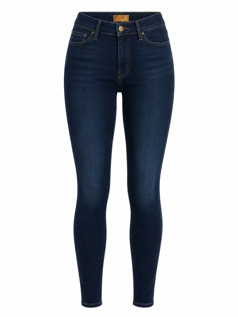 MOTHER The Looker High Waisted Skinny Jeans Coffee Tea Or Me Wash Size 30